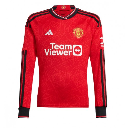 Maillot de foot Manchester United Jadon Sancho #25 Domicile 2023-24 Manche Longue